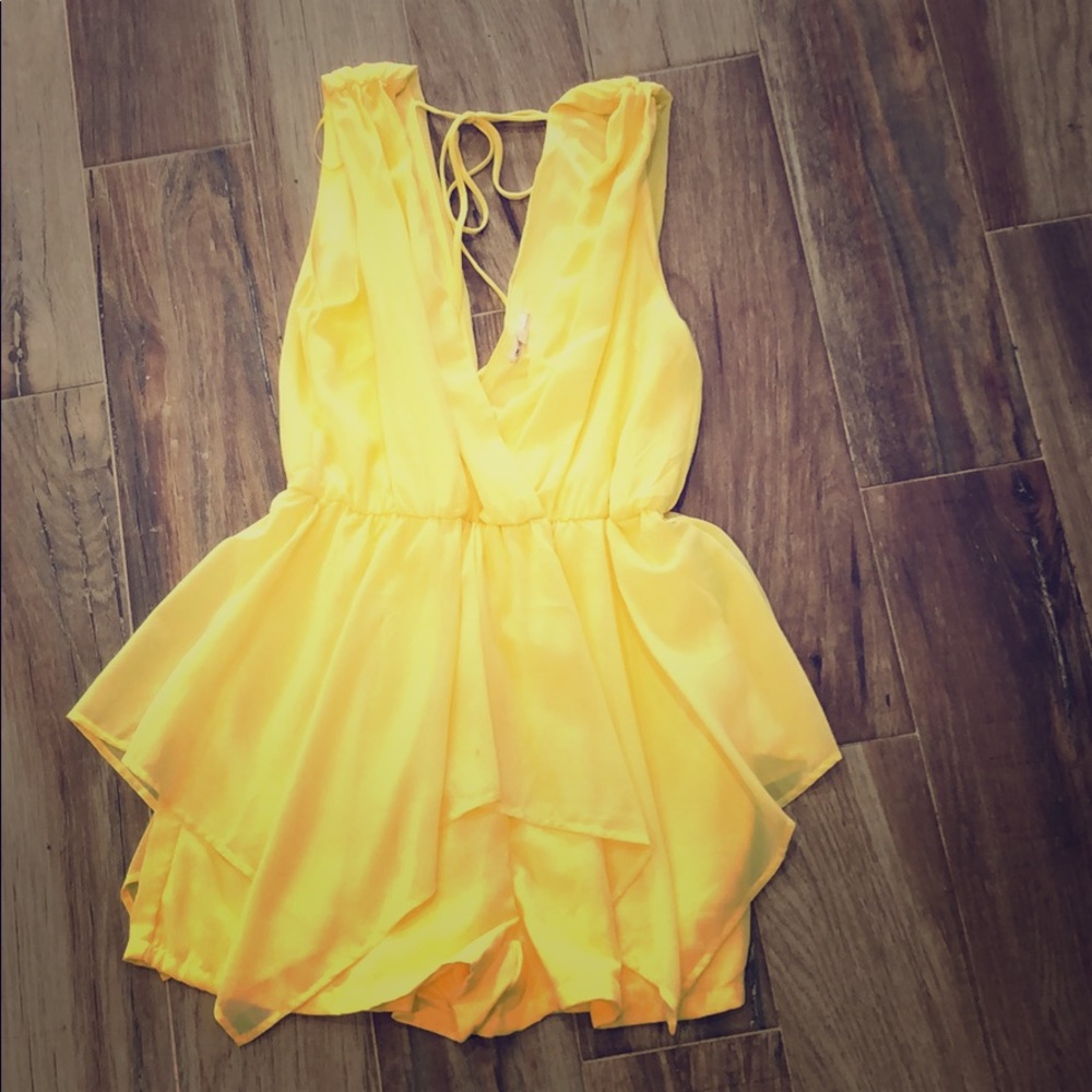 Yellow Romper